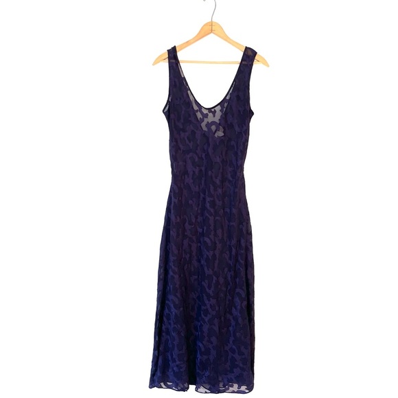 Victoria’s SecretVintage 70’s Crown Label Sheer Brocade Long Gown
